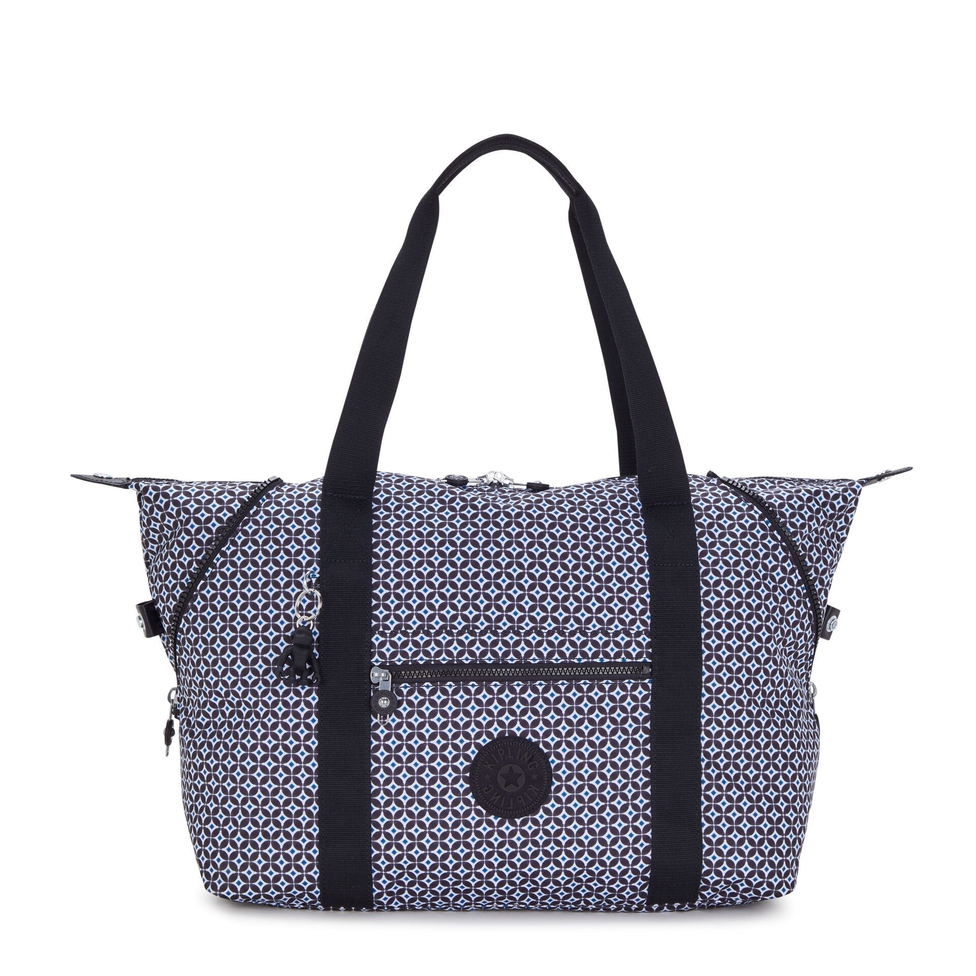 KIPLING Large Tote Female Blackish Tile Art M