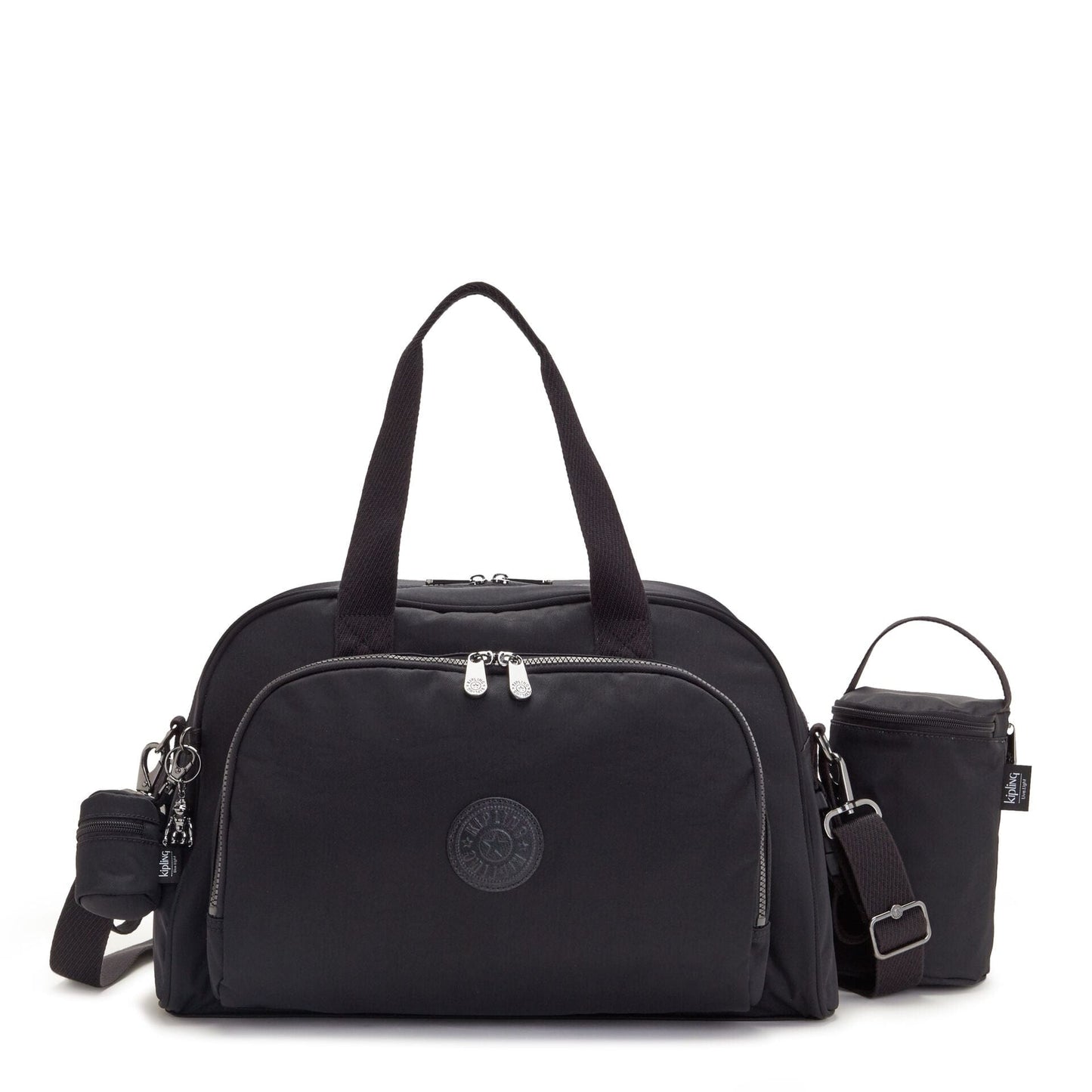KIPLING-CAMAMA-Large babybag (with changing mat)-Rich Black-I6052-53F