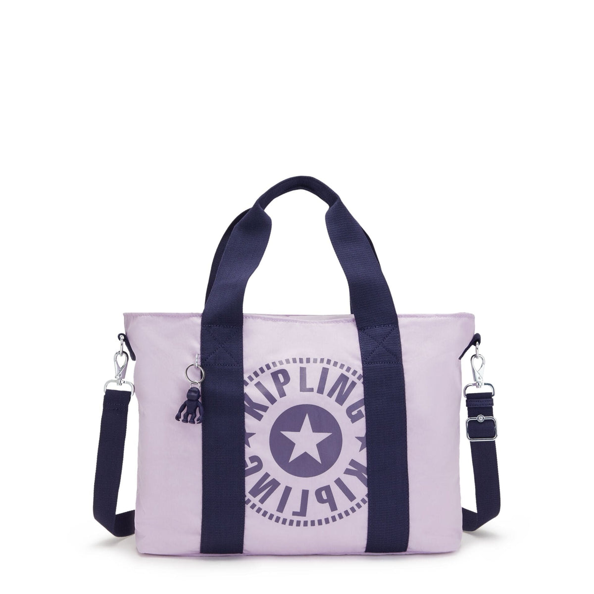 KIPLING-Minta L-Large tote (with removable shoulderstrap)-Gentle Lilac Mi-I6168-C7Z