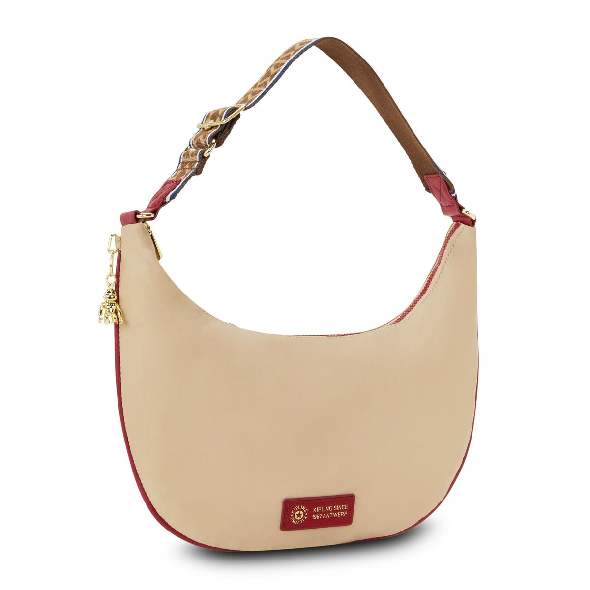 KIPLING-Hania-Medium Shoulderbag-Natural Beige C-I6214-X83