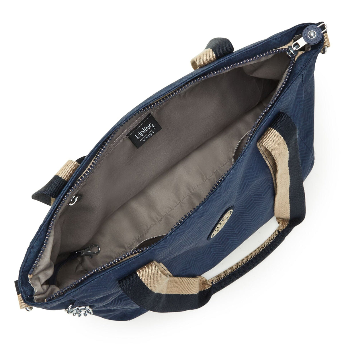 KIPLING-Asseni S-حقيبة توت صغيرة (بحزام كتف قابل للإزالة)-Endless Bl Emb-I6232-Y36
