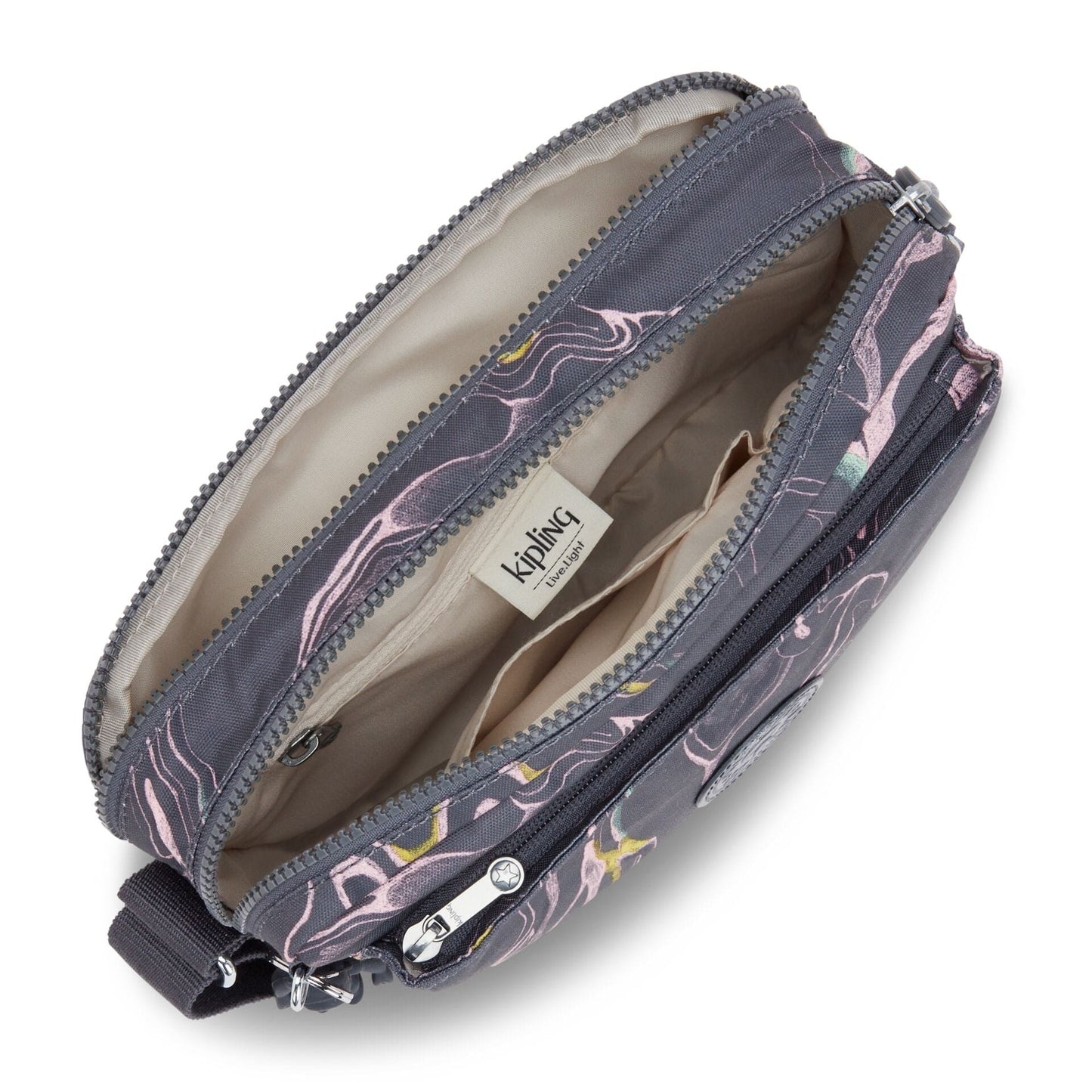 KIPLING-Abanu M-Medium crossbody-Soft Marble-I6237-TV7