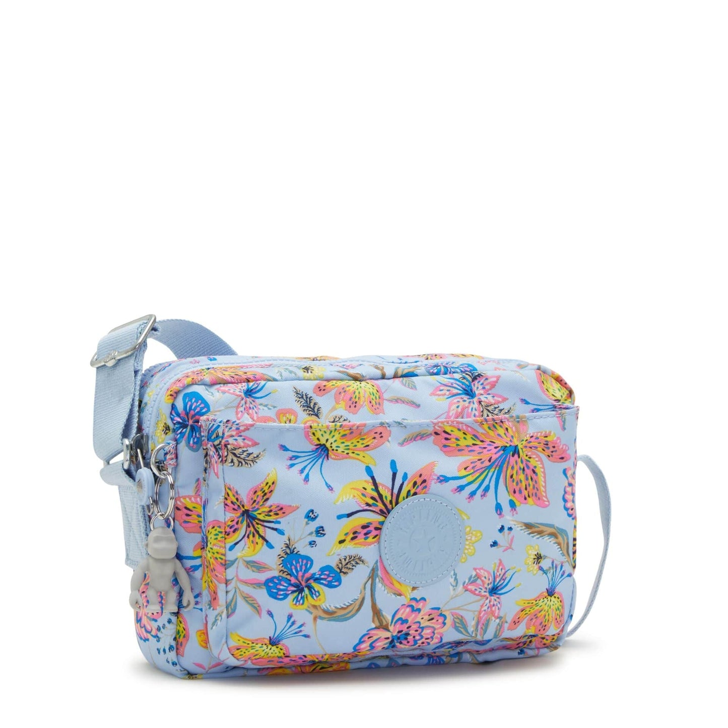 KIPLING-Abanu M-Medium crossbody-Wild Flowers-I6237-X91