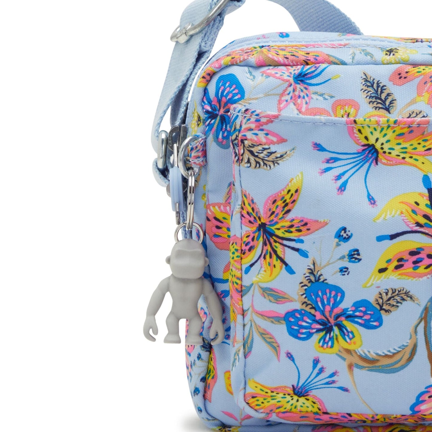 KIPLING-Abanu M-Medium crossbody-Wild Flowers-I6237-X91
