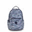KIPLING-Seoul-Large Backpack-Brush Stripes-I6269-W66