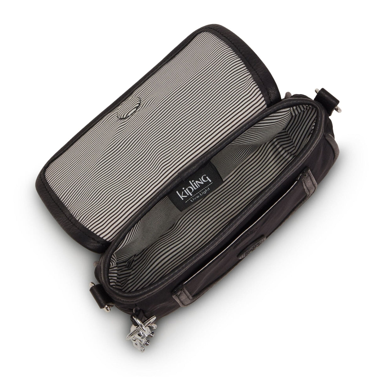 KIPLING-Inaki S-Small crossbody (with removed shoulder strap)-Paka Black-I6271-79S