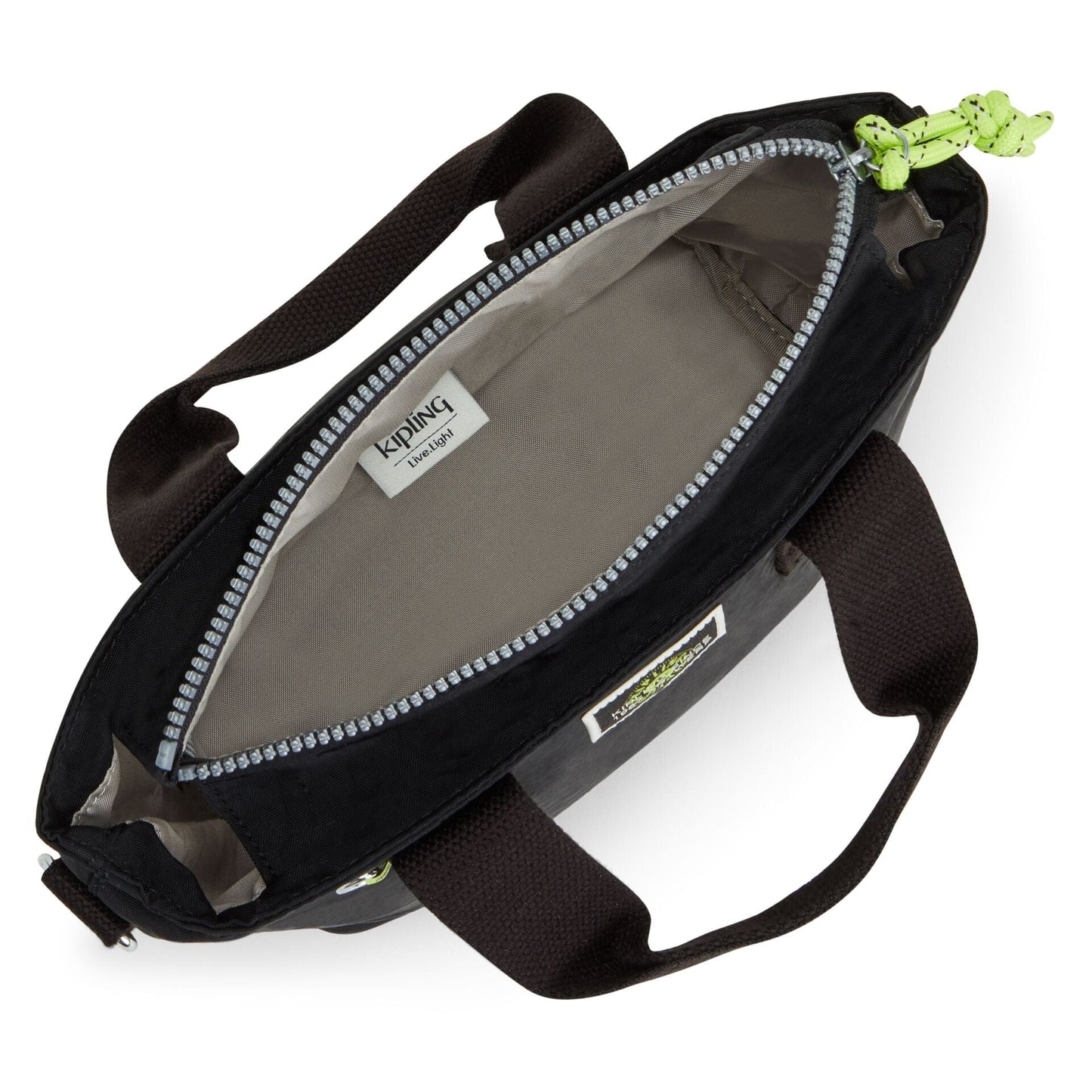 KIPLING-Minta-حقيبة كتف صغيرة (بحزام كتف قابل للإزالة)-Valley Black C-I6370-74M