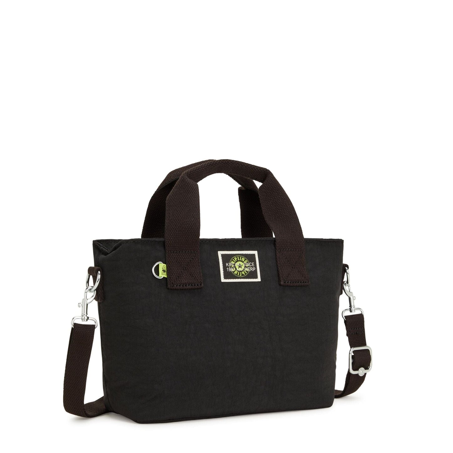 KIPLING-Minta-حقيبة كتف صغيرة (بحزام كتف قابل للإزالة)-Valley Black C-I6370-74M
