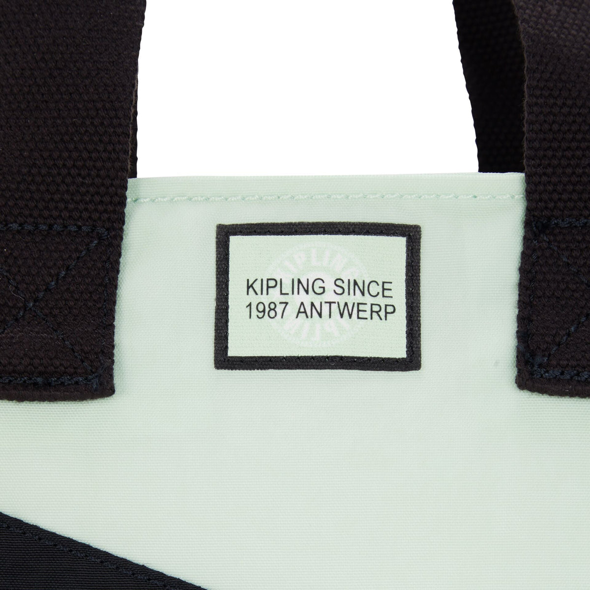 حقيبة كتف صغيرة من KIPLING (بحزام كتف قابل للإزالة) للنساء، لون أخضر فاتح، أزرق، مينتا