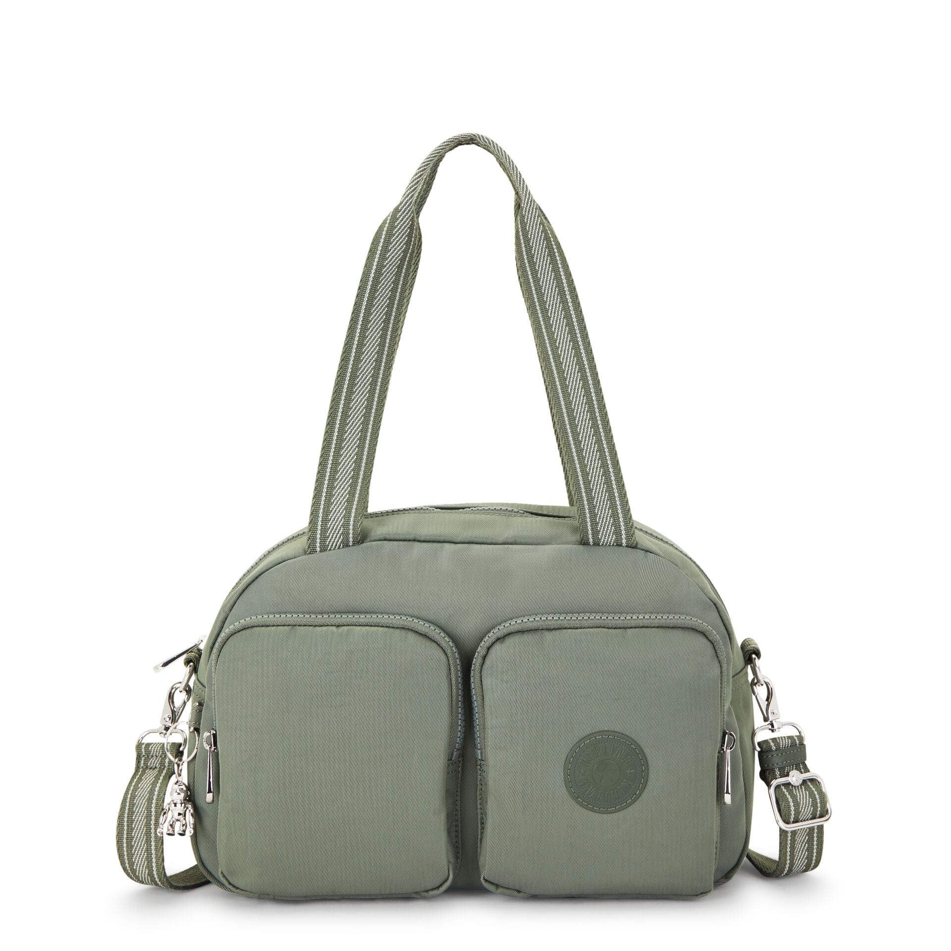 KIPLING-Cool Defea-Medium shoulderbag (with removable shoulderstrap)-Dark Seaweed-I6454-X98