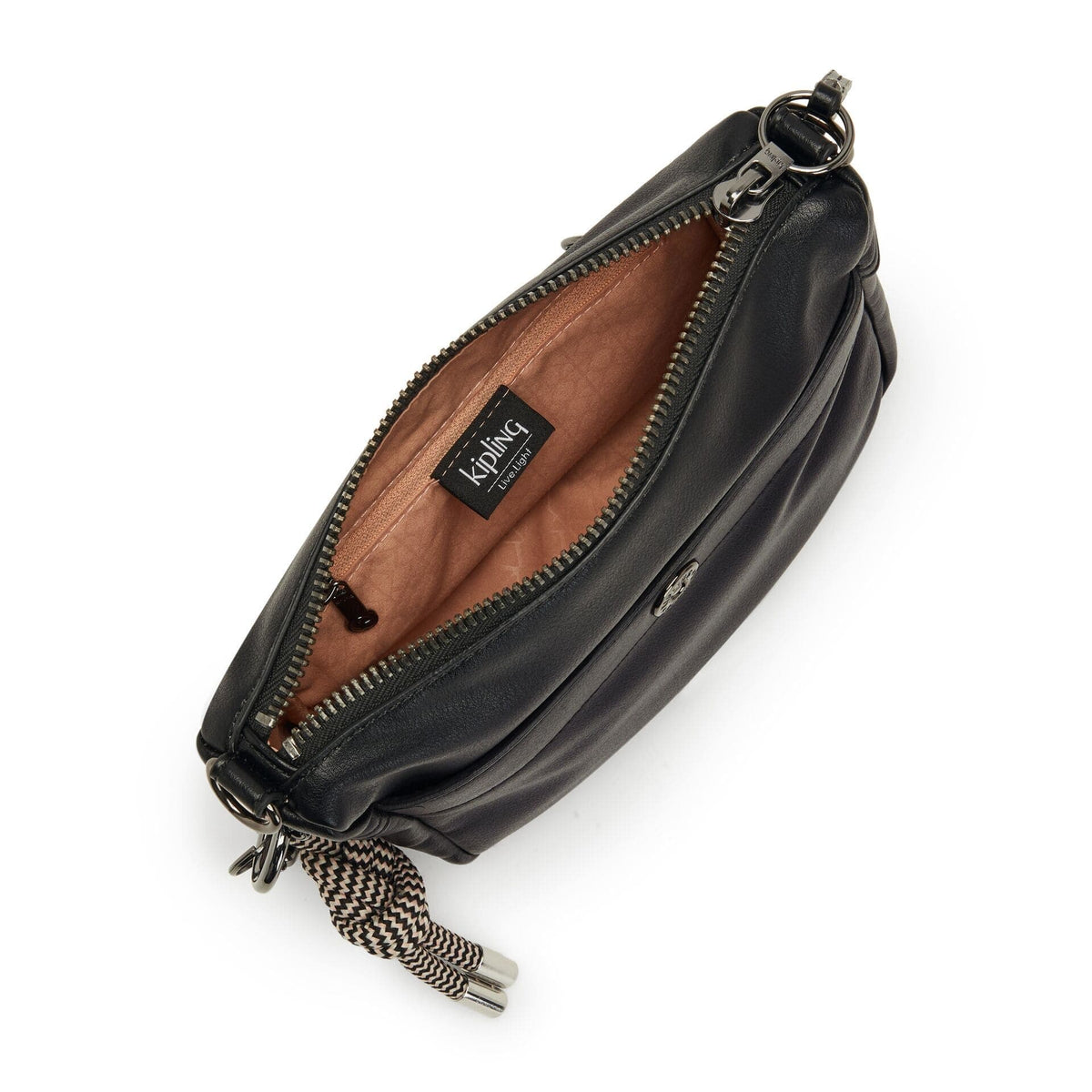 KIPLING-XANDRA-حقيبة كروس صغيرة-أسود FL-I6495-66C - I6495-66C
