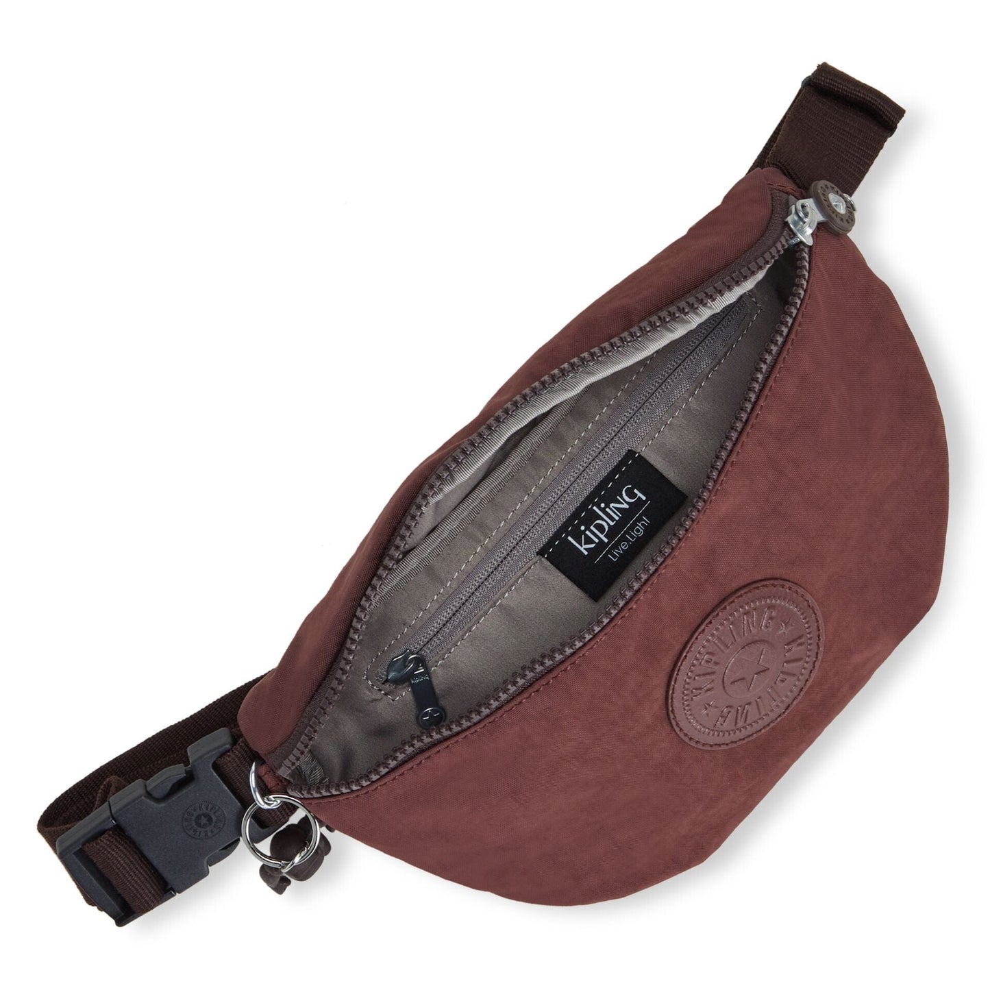 KIPLING-New Fresh-حقيبة خصر صغيرة-ماهوجني-I6600-V50