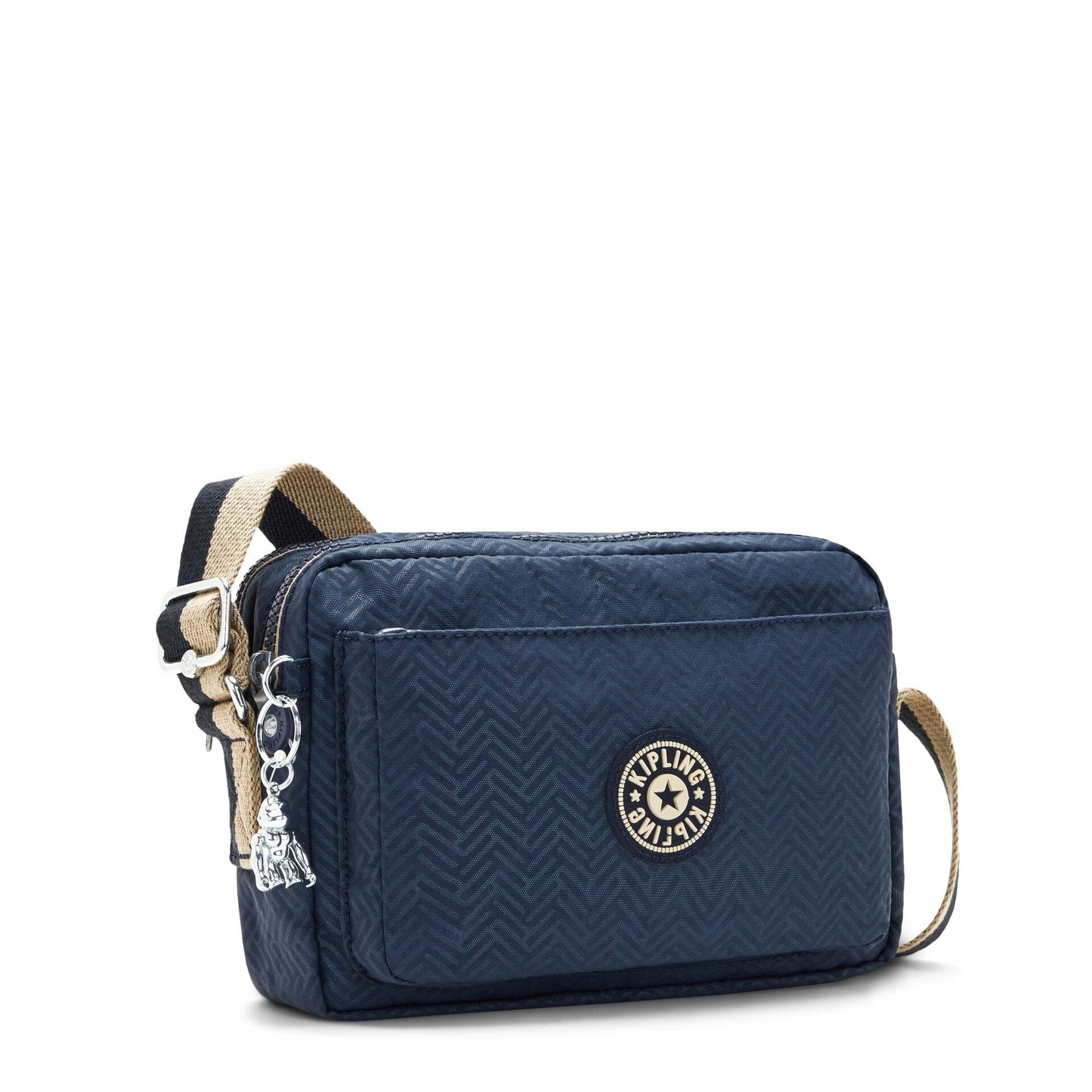 KIPLING-Abanu M-Medium crossbody-Endless Bl Emb-I6831-Y36