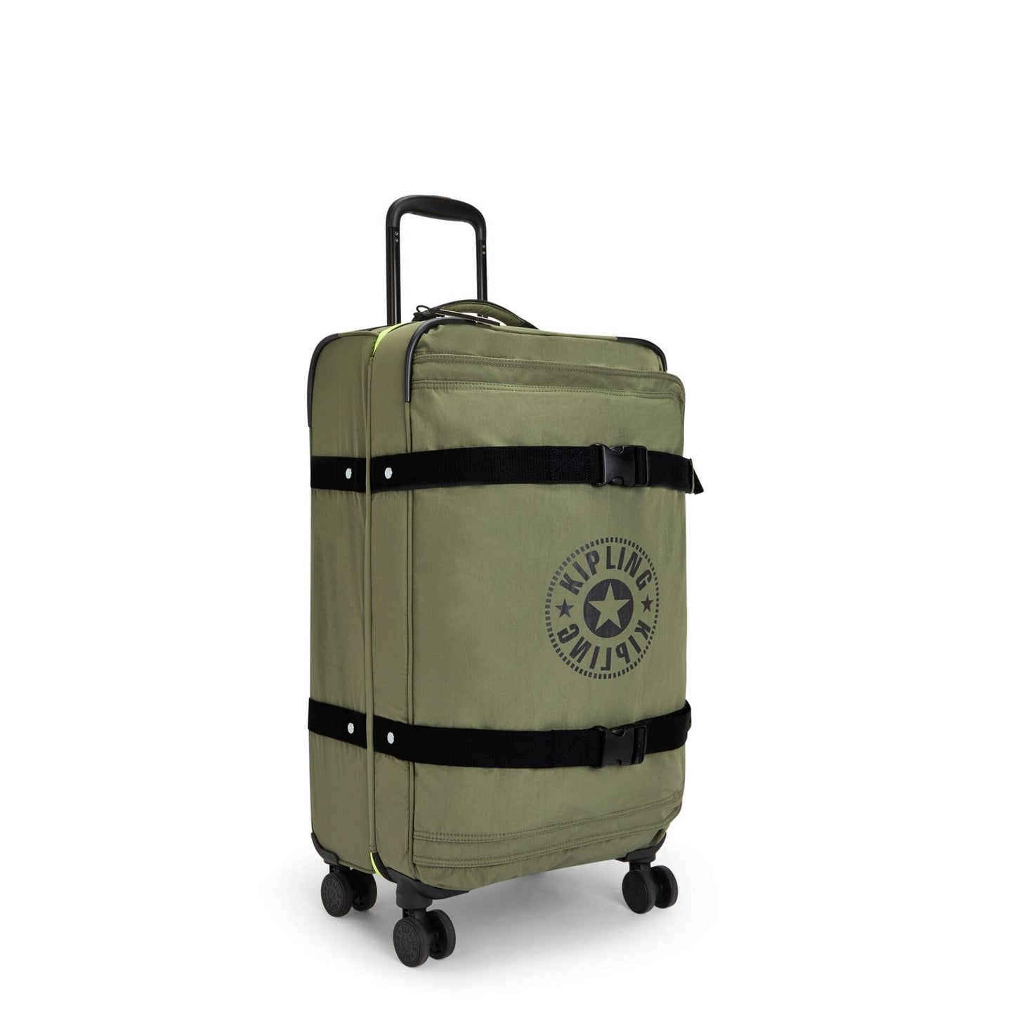 KIPLING-Spontaneous M-Medium حقيبة بعجلات-Strong Moss C-I6918-R75