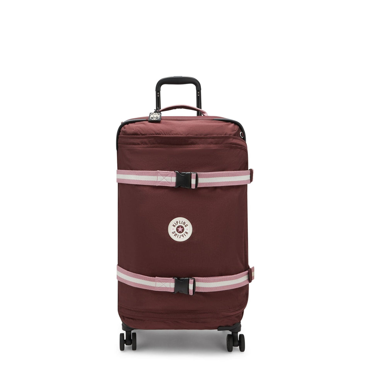 KIPLING-Spontaneous M-Medium wheeled luggage-Mahogany Bl-I6918-Z00