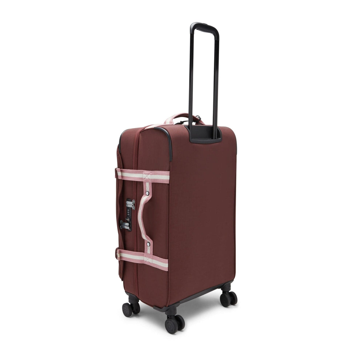 KIPLING-Spontaneous M-Medium حقيبة سفر بعجلات-Mahogany Bl-I6918-Z00