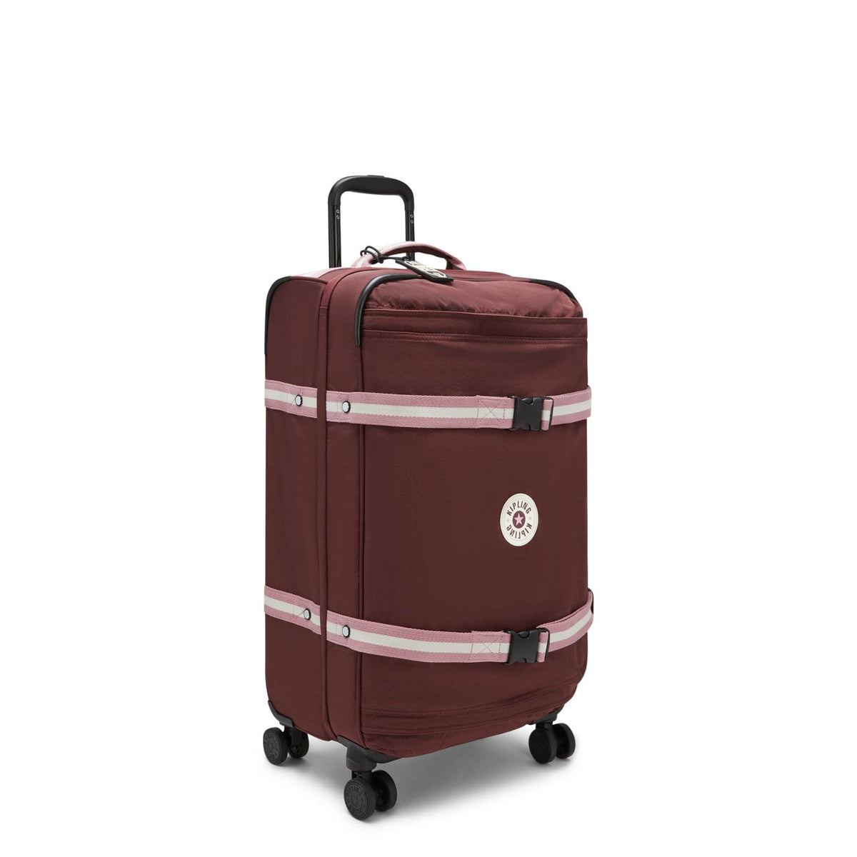 KIPLING-Spontaneous M-Medium حقيبة سفر بعجلات-Mahogany Bl-I6918-Z00