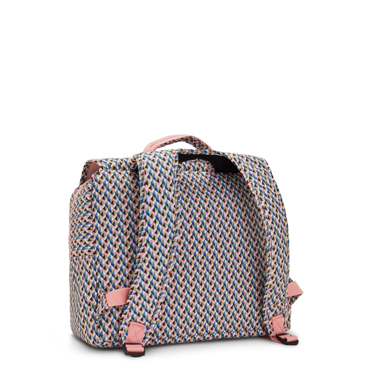 حقيبة ظهر KIPLING-Iniko-Medium (مع حماية للكمبيوتر المحمول)-Girly Geo-I7055-Z84