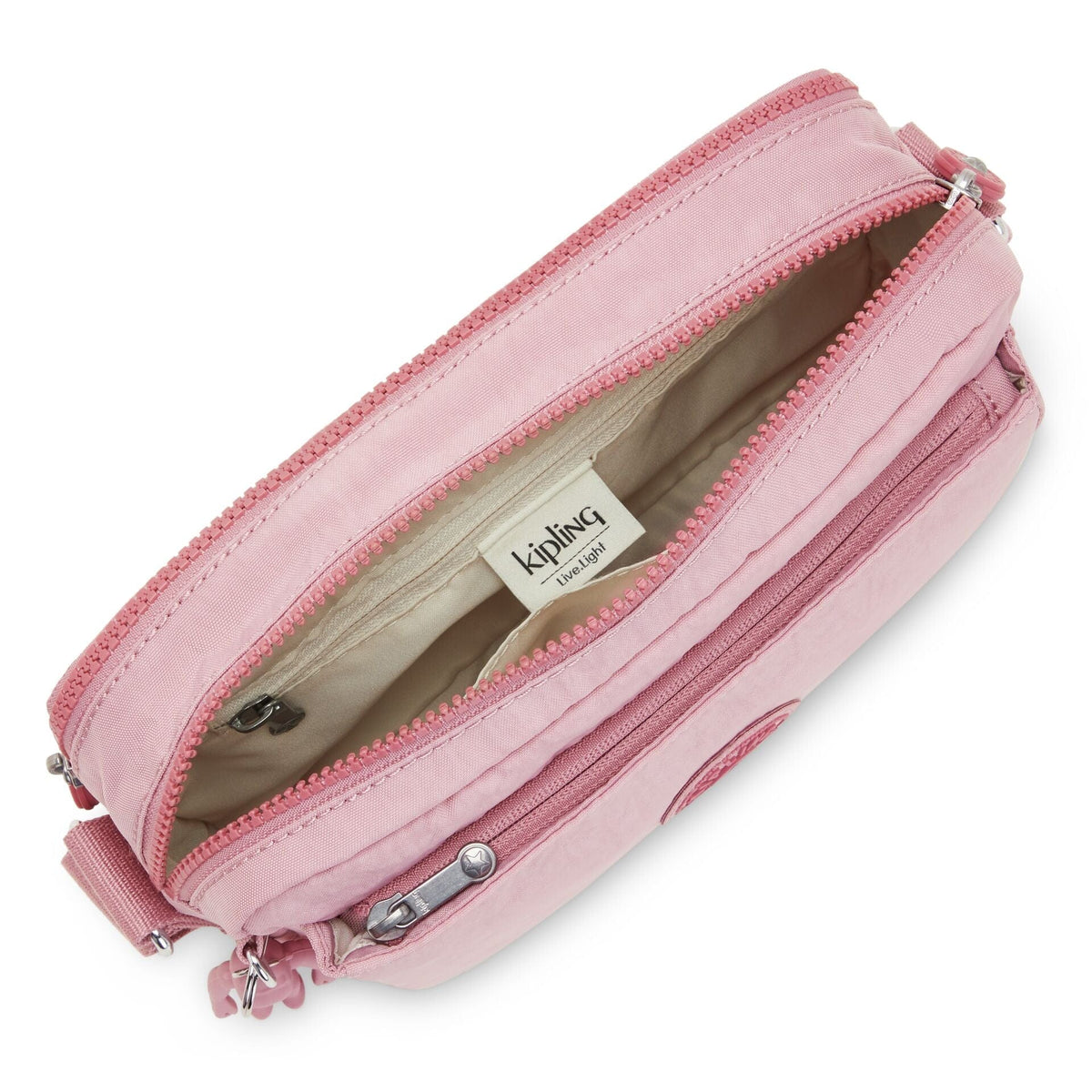 KIPLING-Abanu M-Medium crossbody-Lavender Blush-I7076-V37