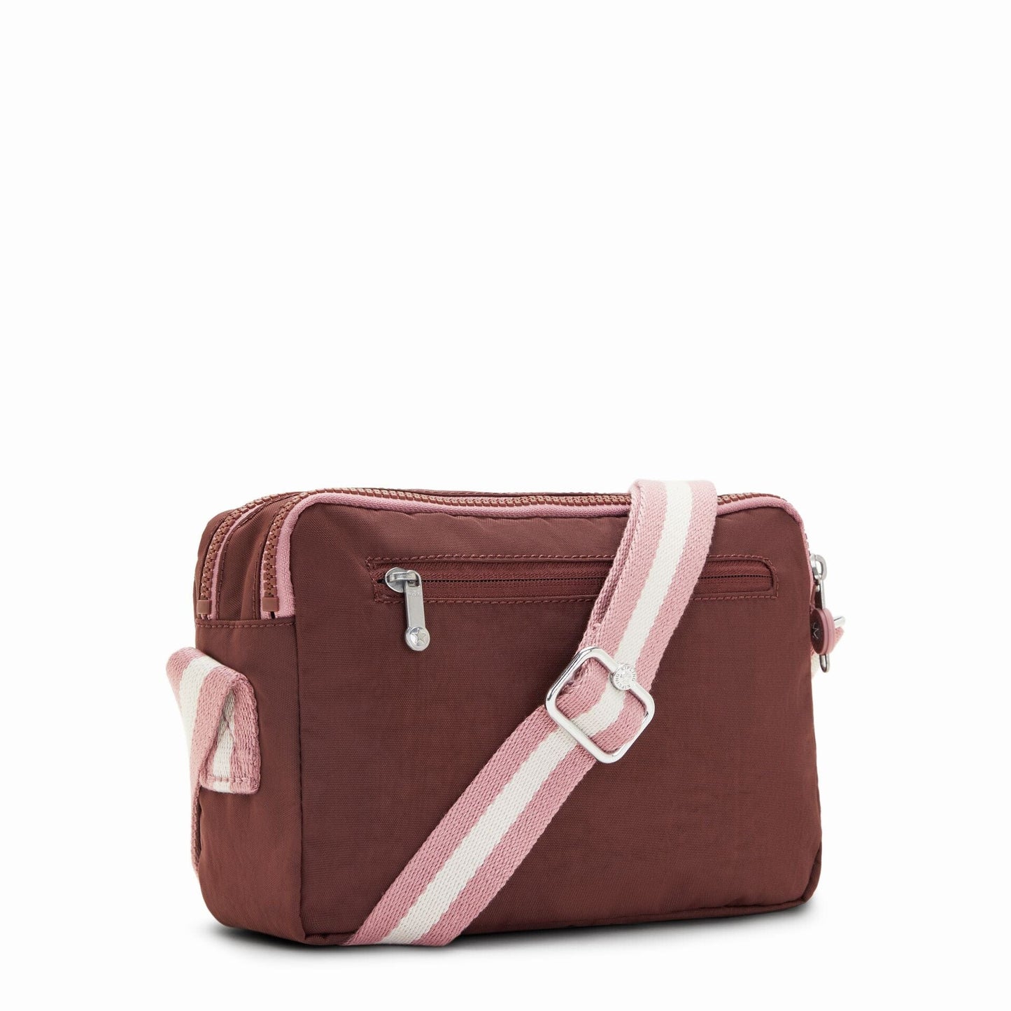 KIPLING-Abanu M-Medium crossbody-Mahogany Bl-I7076-Z00