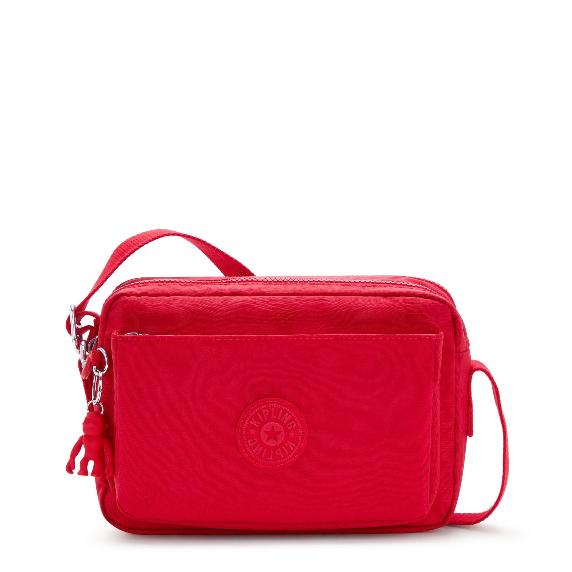 KIPLING-Abanu M-Medium crossbody-Red Rouge-I7076-Z33