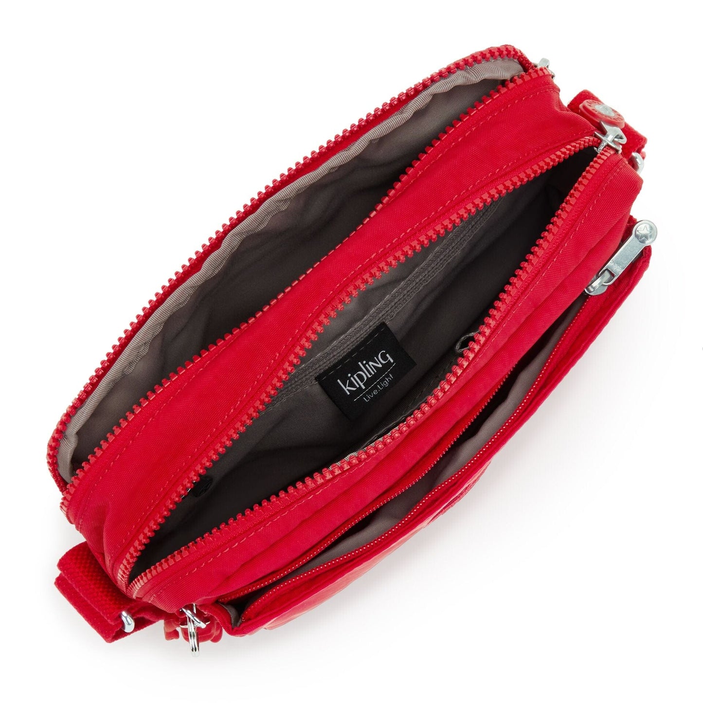 KIPLING-Abanu M-Medium crossbody-Red Rouge-I7076-Z33