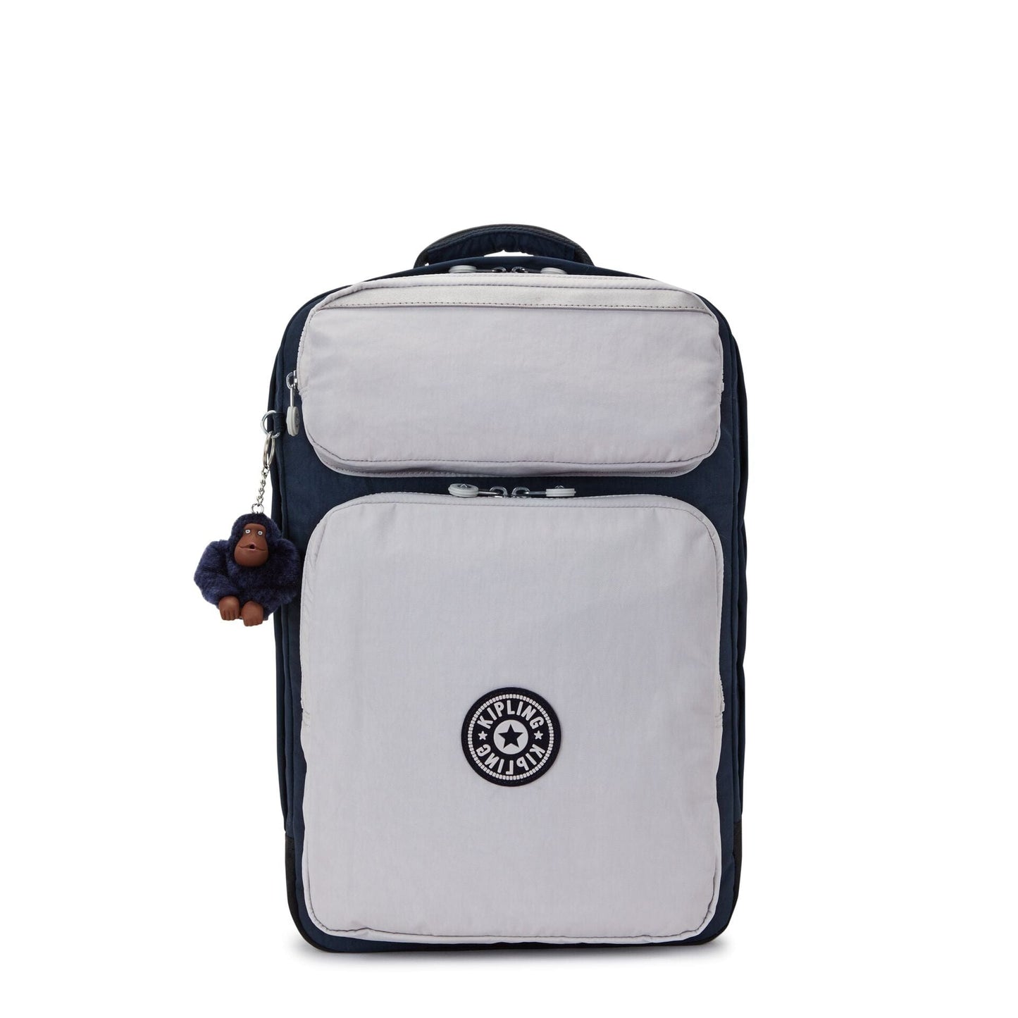 KIPLING-Scotty-Large Backpack with Laptop Sleeve-True Blue Grey-I7131-U84