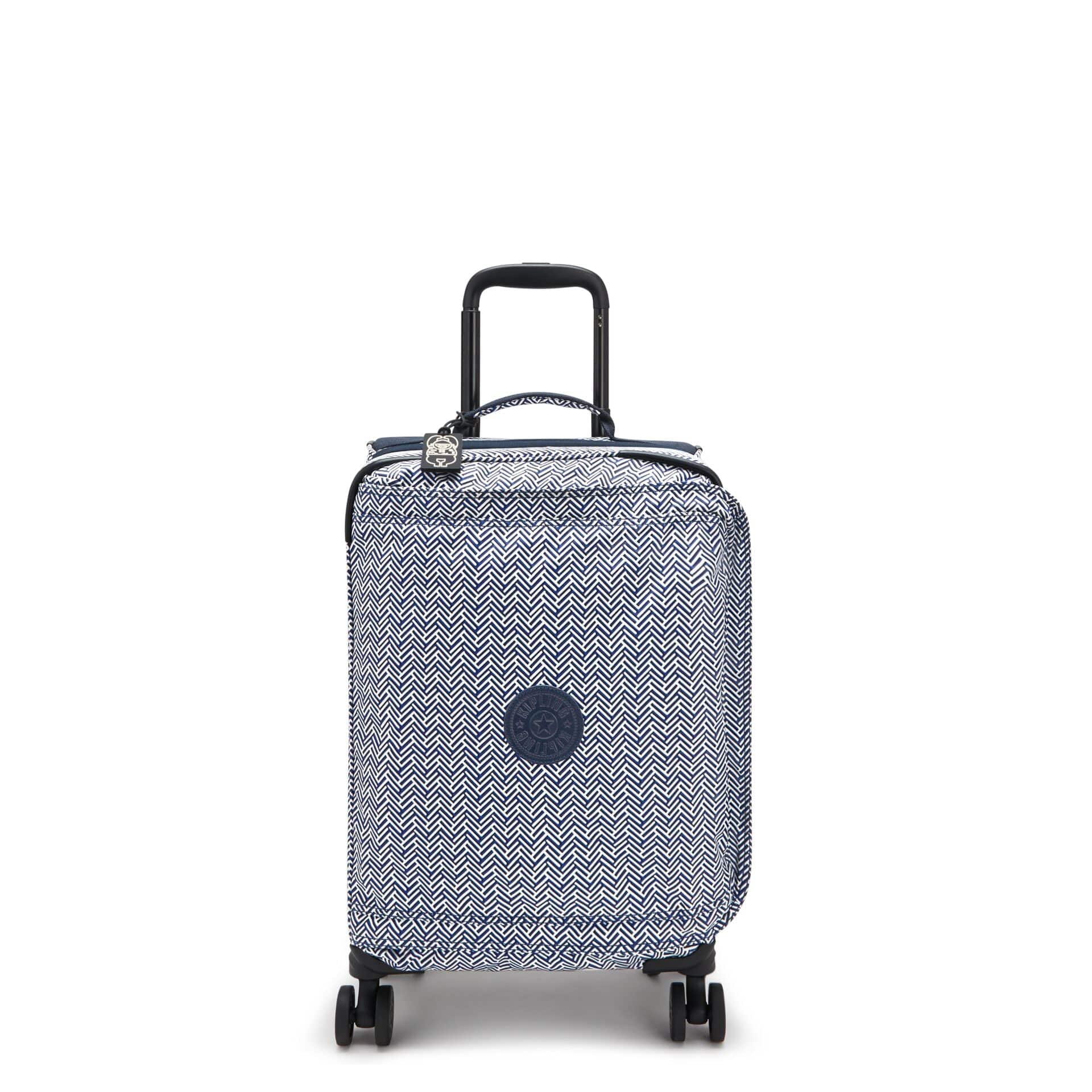 KIPLING-Spontaneous S-Small cabin size wheeled luggage-Urban Chevron-I7211-V44