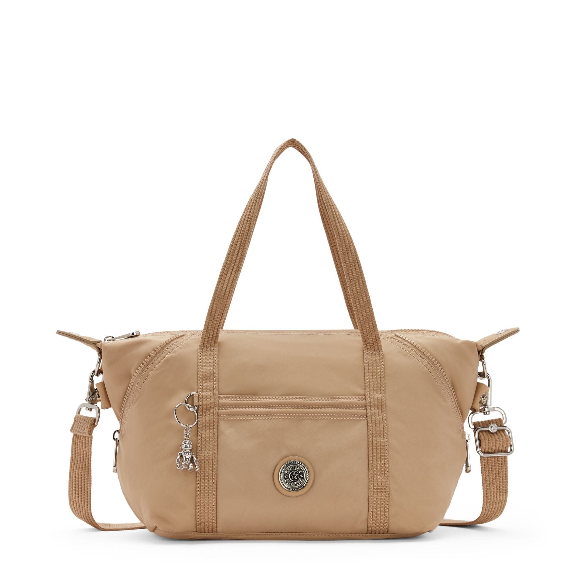 KIPLING-Art Mini-Small handbag (with removable shoulderstrap)-Natural Bge CC-I7221-Y91