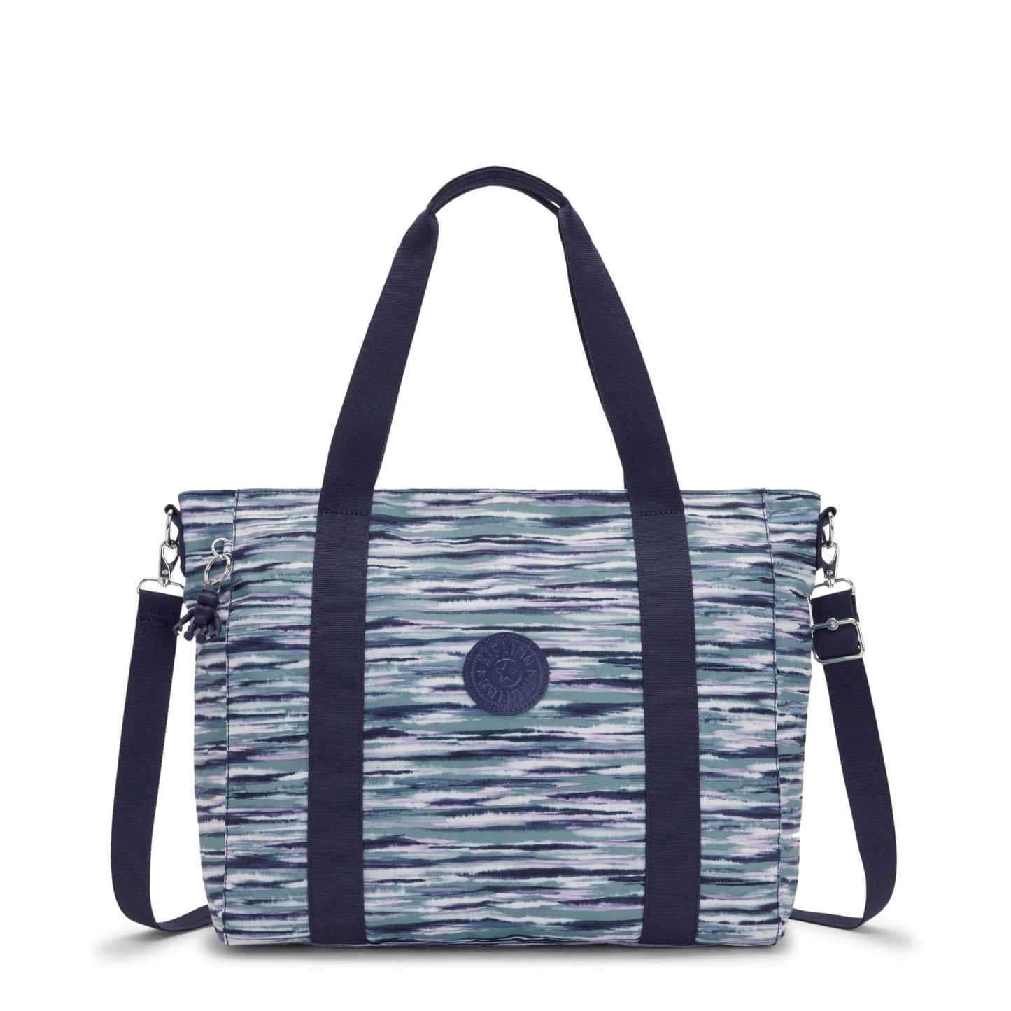 KIPLING-Asseni-Large Tote (with removable shoulderstrap)-Brush Stripes-I7417-W66