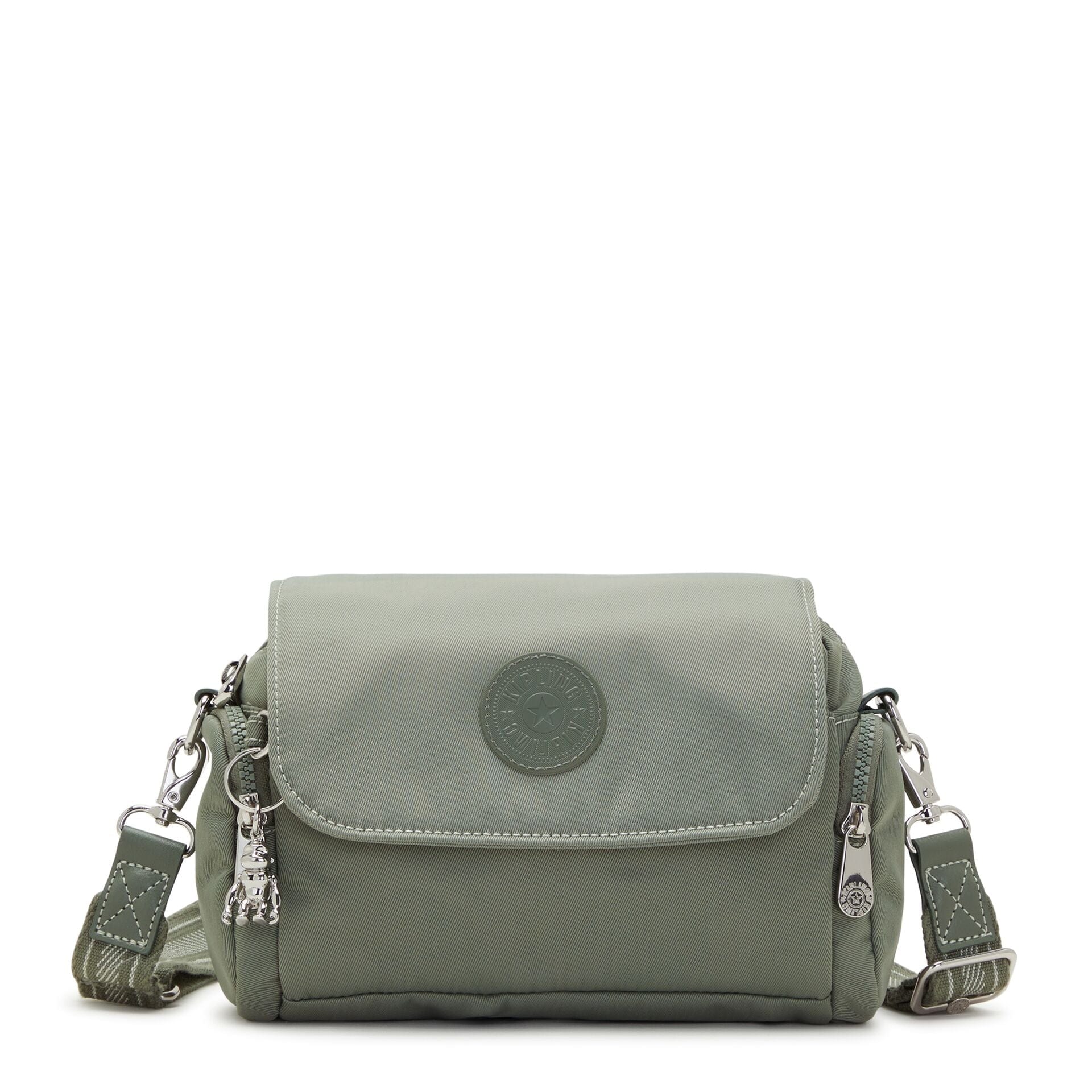 KIPLING-Danita-Small crossbody-Dark Seaweed-I7422-X98
