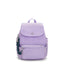 حقيبة ظهر KIPLING-City Pack S-Small (مع جيب أمامي قابل للتحويل إلى حقيبة انتظار)-VT Ice lavender-I7460-M14