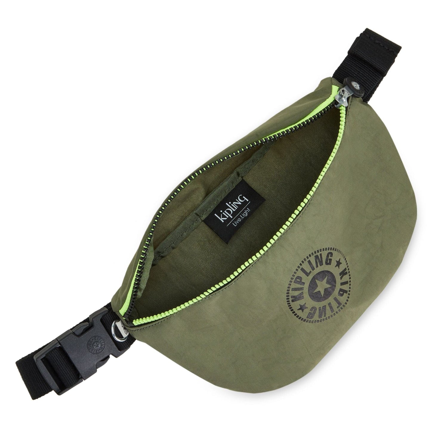 KIPLING-Fresh Lite-حقيبة خصر صغيرة-Strong Moss C-I7465-R75