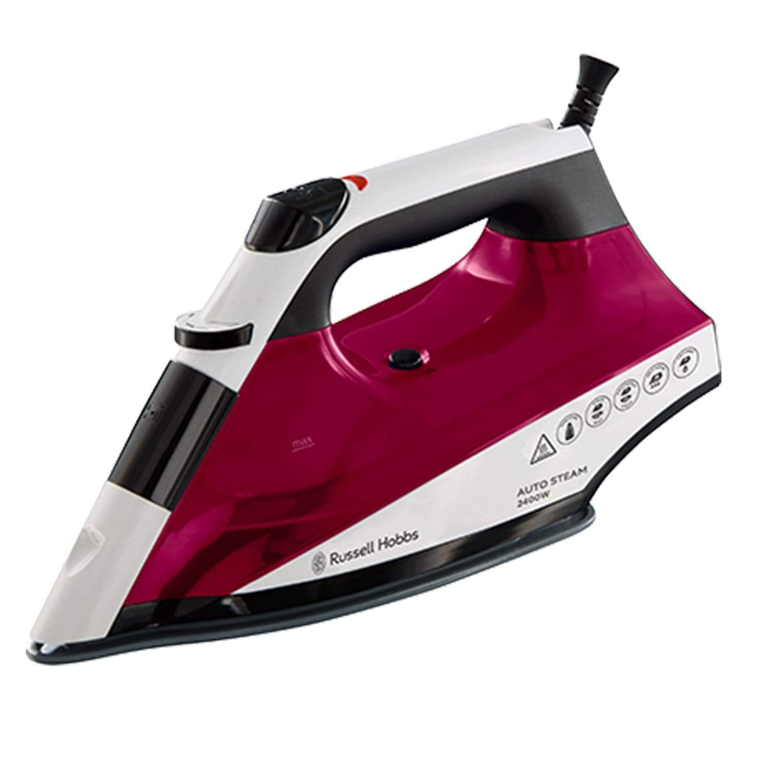 RUSSELL HOBBS AUTO STEAM PRO NON STICK IRON 2400W - 22520