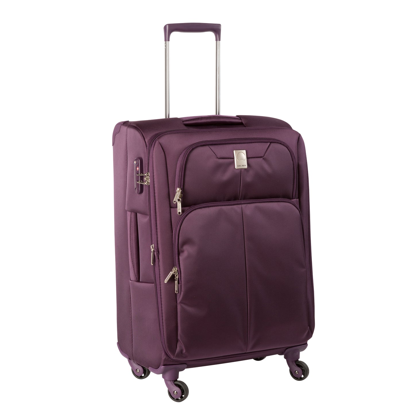 DELSEY EXPERT CABIN 4W TROLLEY PURPLE
