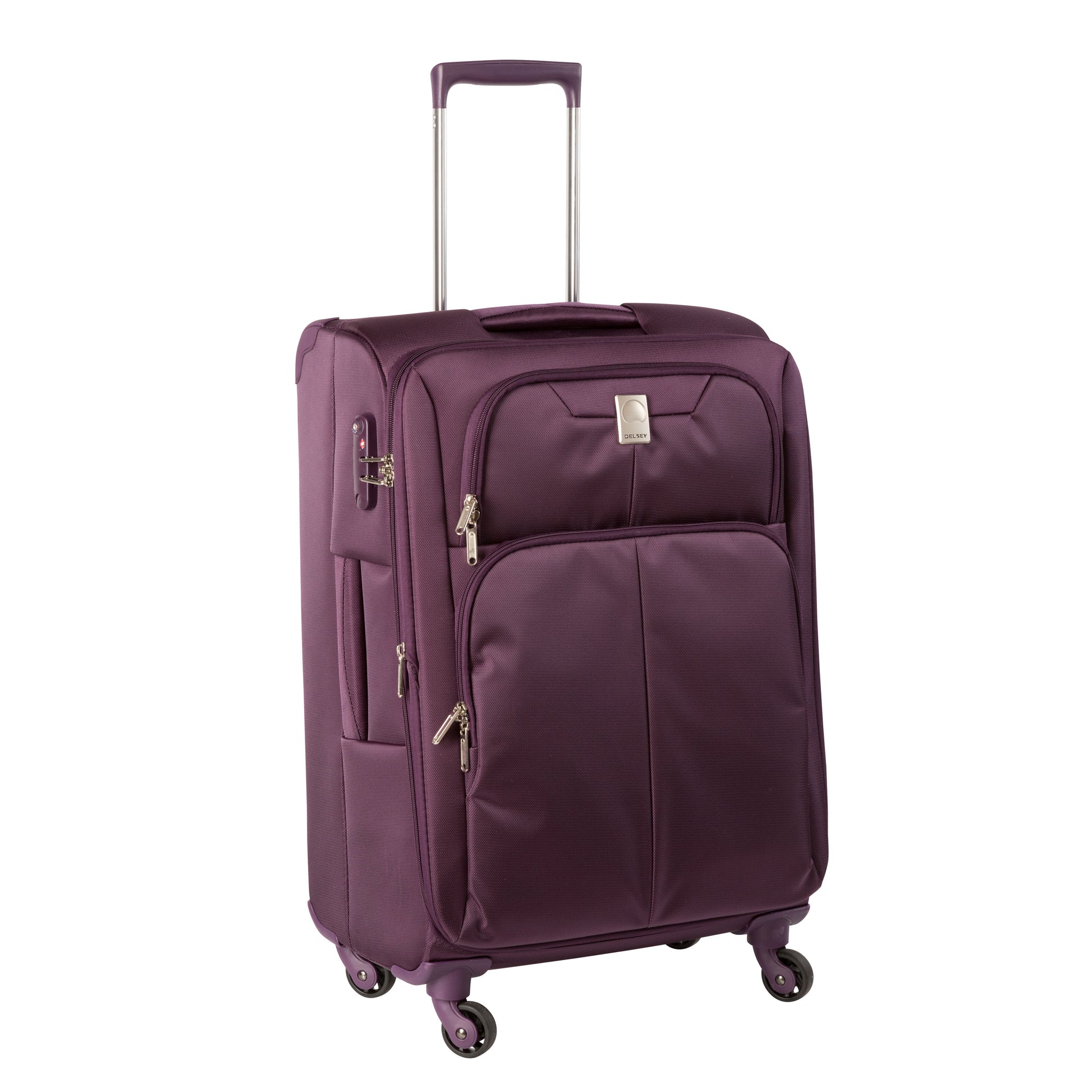 DELSEY EXPERT CABIN 4W TROLLEY PURPLE