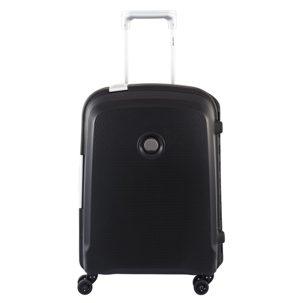 Delsey Belfort Plus 82cm Hardcase 4 Double Wheel Check-In Luggage Trolley Black - 384183000