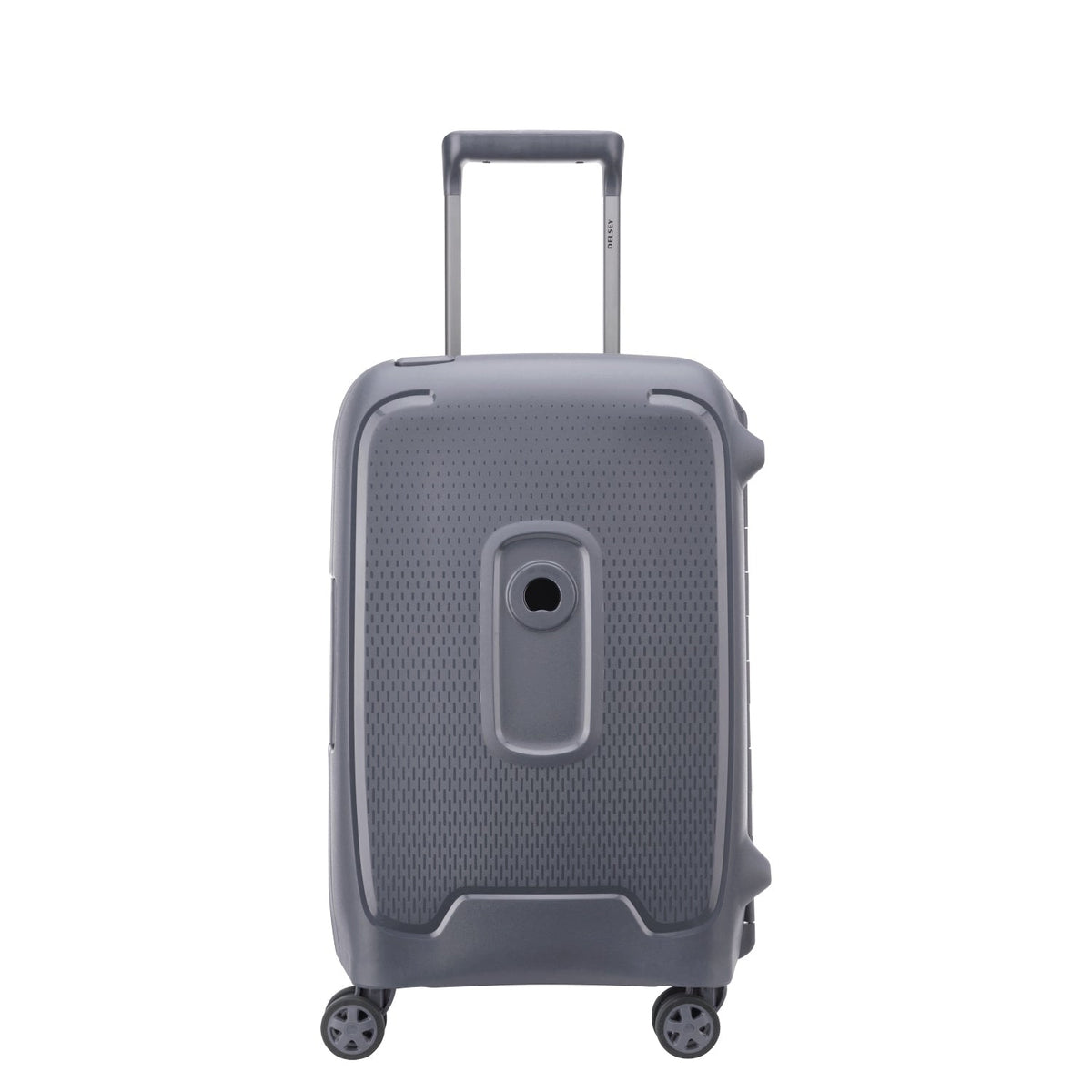 Delsey Moncey 2.0 55cm Hardcase 4 Double Wheel Cabin Luggage Trolley Grey - 00384480111
