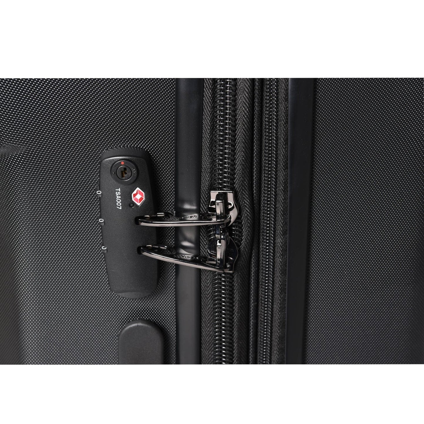 حقيبة سفر صلبة من ديلسي باريس ديبارت، مقاس 69 سم، مزودة بأربع عجلات مزدوجة قابلة للتمدد، وحقيبة سفر سوداء اللون - 00314582000 X9