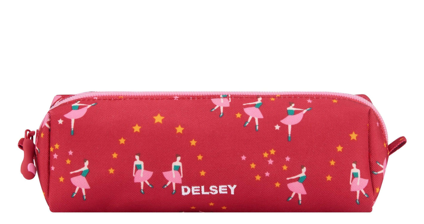 DELSEY SCHOOL 2019 PENCIL CASE BALLERINA PINK 00339317119 PINK