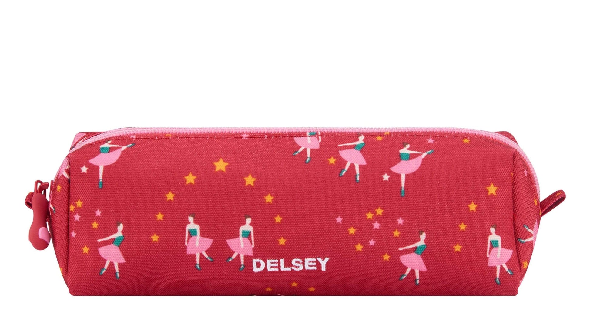 DELSEY SCHOOL 2019 PENCIL CASE BALLERINA PINK 00339317119 PINK