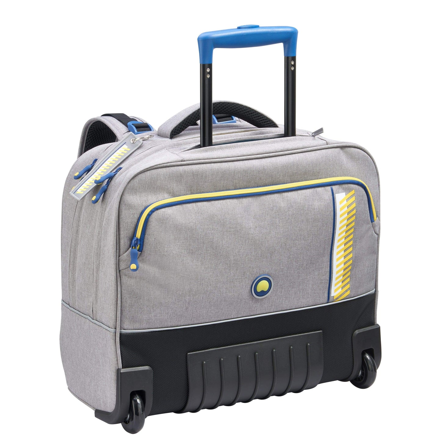 Delsey Paris School 2019 4 Wheel Grey Wheeled Backpack