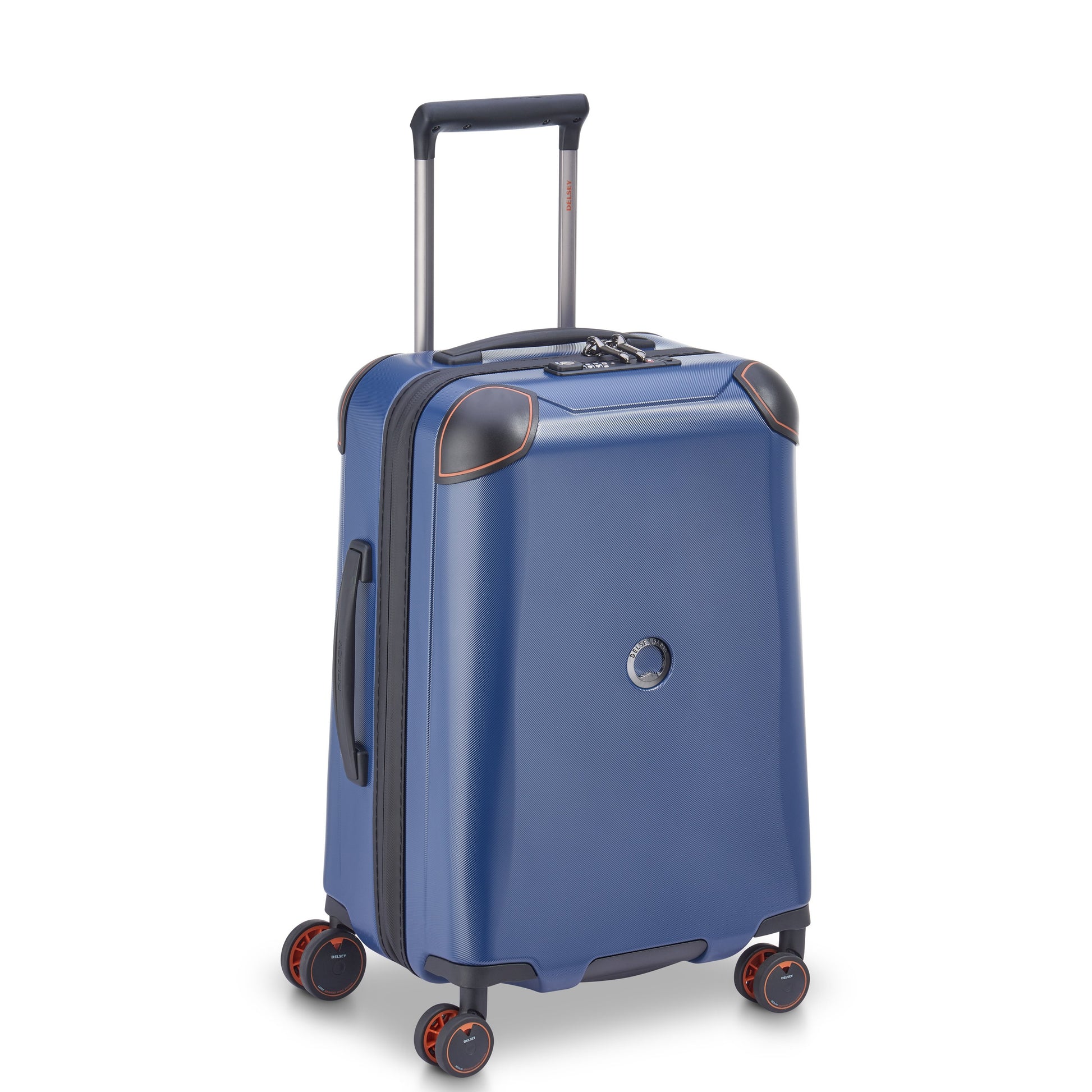DELSEY DELSEY CACTUS 55 4DW CABIN  TROLLEY BLUE -00218080102 BLUE - Jashanmal Home