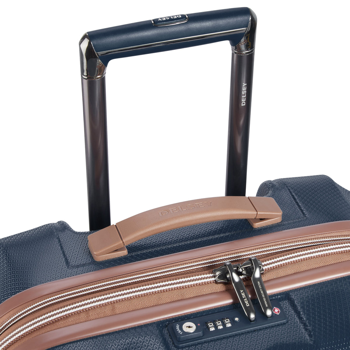 DELSEY ST TROPEZ 68CM 4 DW EXP TROLLEY NAVY -00208782002 NAVY - Jashanmal Home