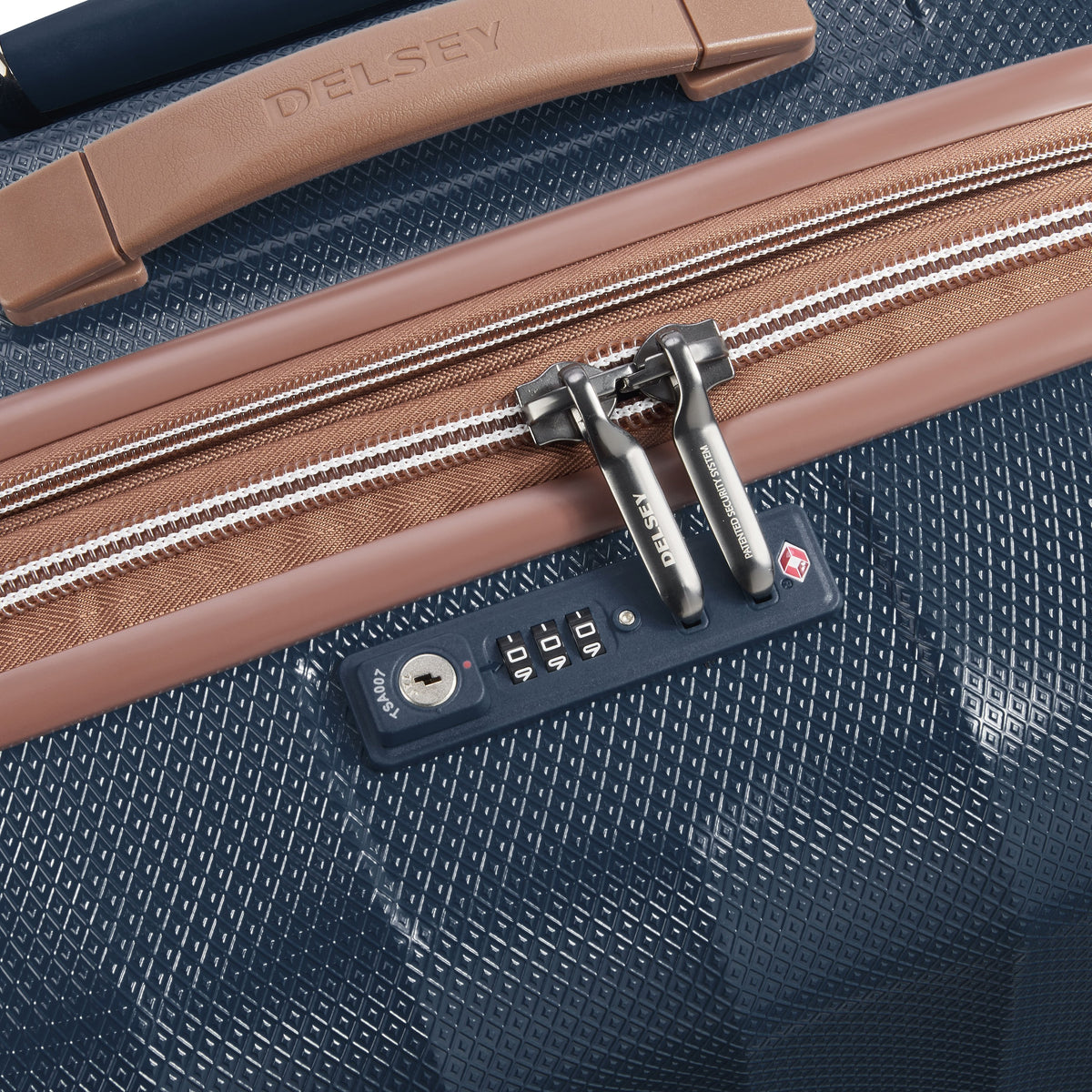DELSEY ST TROPEZ 68CM 4 DW EXP TROLLEY NAVY -00208782002 NAVY - Jashanmal Home