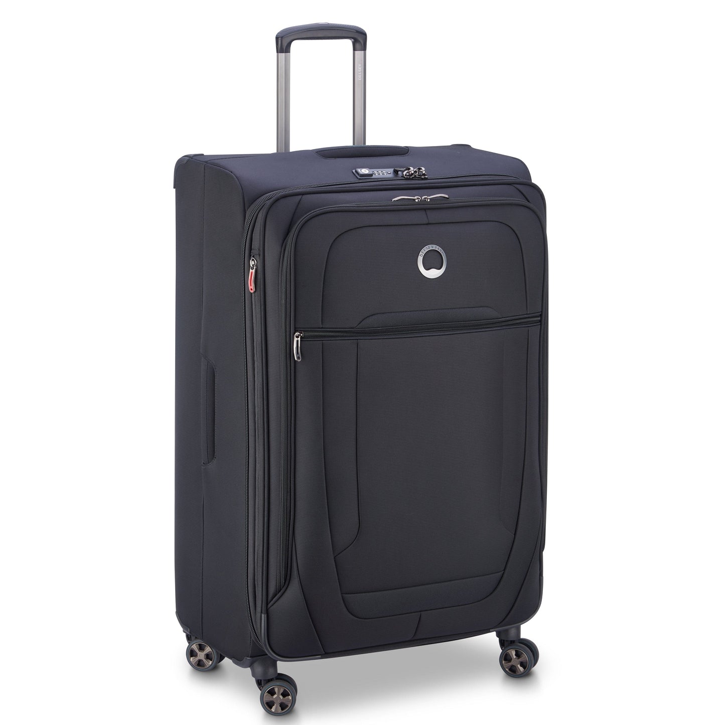 حقيبة سفر Delsey Paris Helium DLX القابلة للتوسيع مقاس 83 سم سوداء