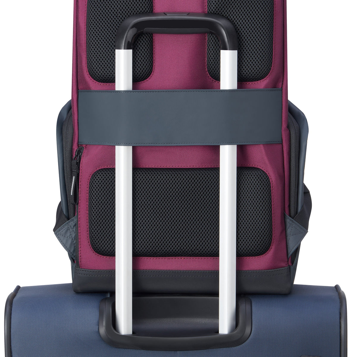 DELSEY SECURFLAP BACKPACK 15" BURGUNDY -00202061004 BURGUNDY - Jashanmal Home