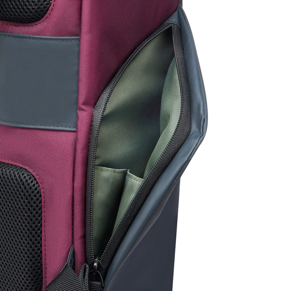 DELSEY SECURFLAP BACKPACK 15" BURGUNDY -00202061004 BURGUNDY - Jashanmal Home
