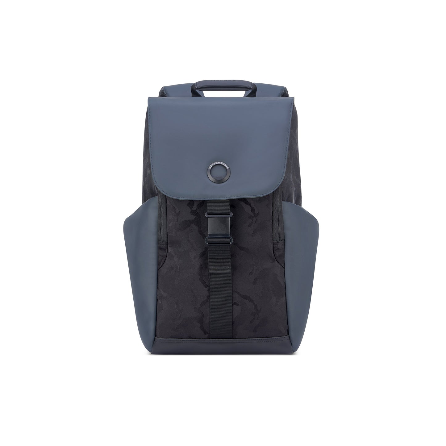 DELSEY SECURFLAP BACKPACK 15" BLACK CAMOUFLAGE -00202061010 BLACK CAMO - Jashanmal Home