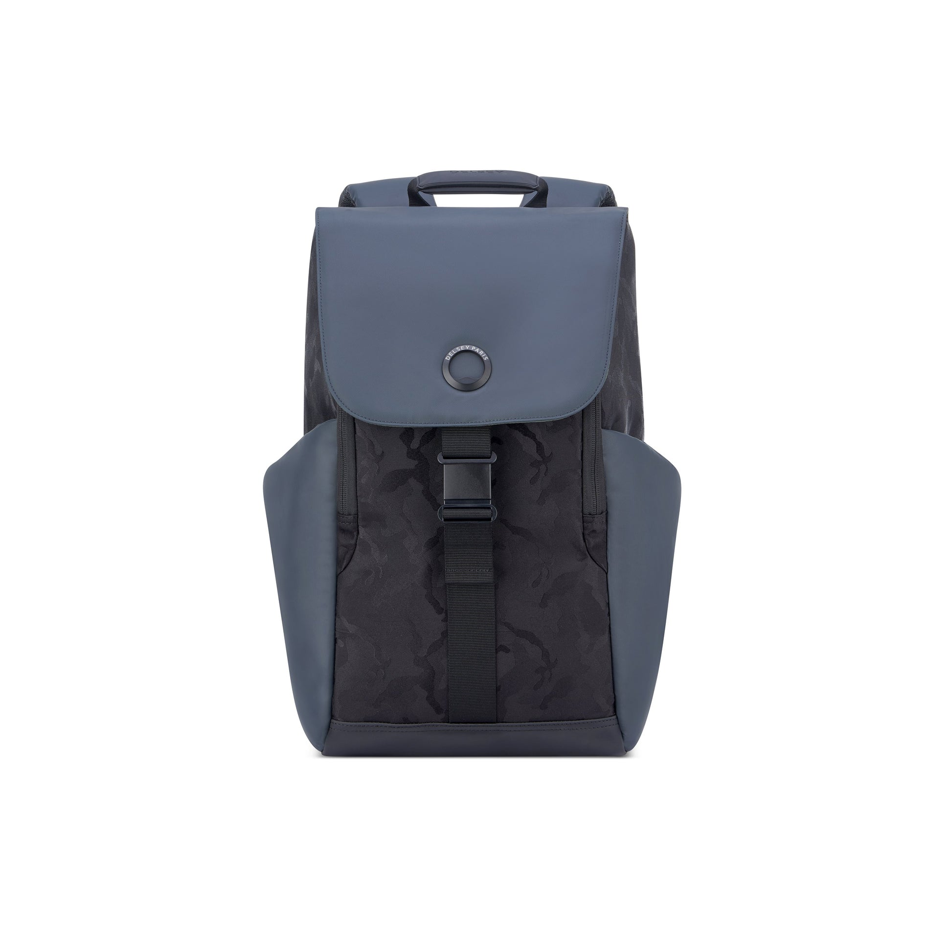 DELSEY SECURFLAP BACKPACK 15" BLACK CAMOUFLAGE -00202061010 BLACK CAMO - Jashanmal Home